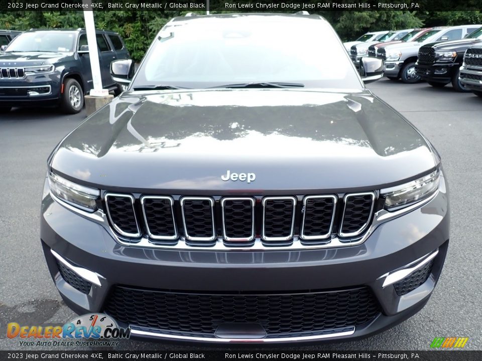 2023 Jeep Grand Cherokee 4XE Baltic Gray Metallic / Global Black Photo #9