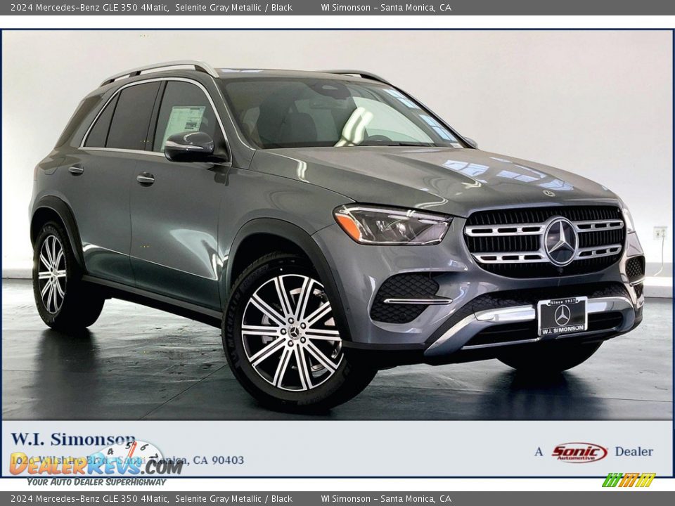 2024 Mercedes-Benz GLE 350 4Matic Selenite Gray Metallic / Black Photo #1