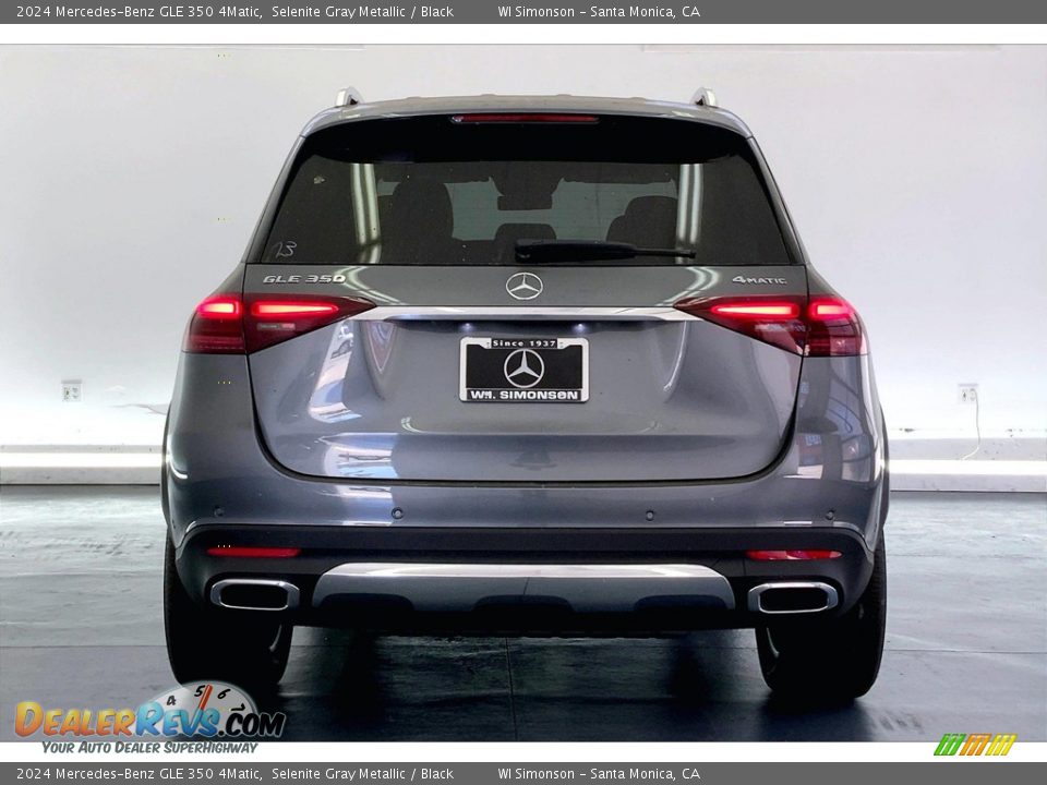 2024 Mercedes-Benz GLE 350 4Matic Selenite Gray Metallic / Black Photo #3