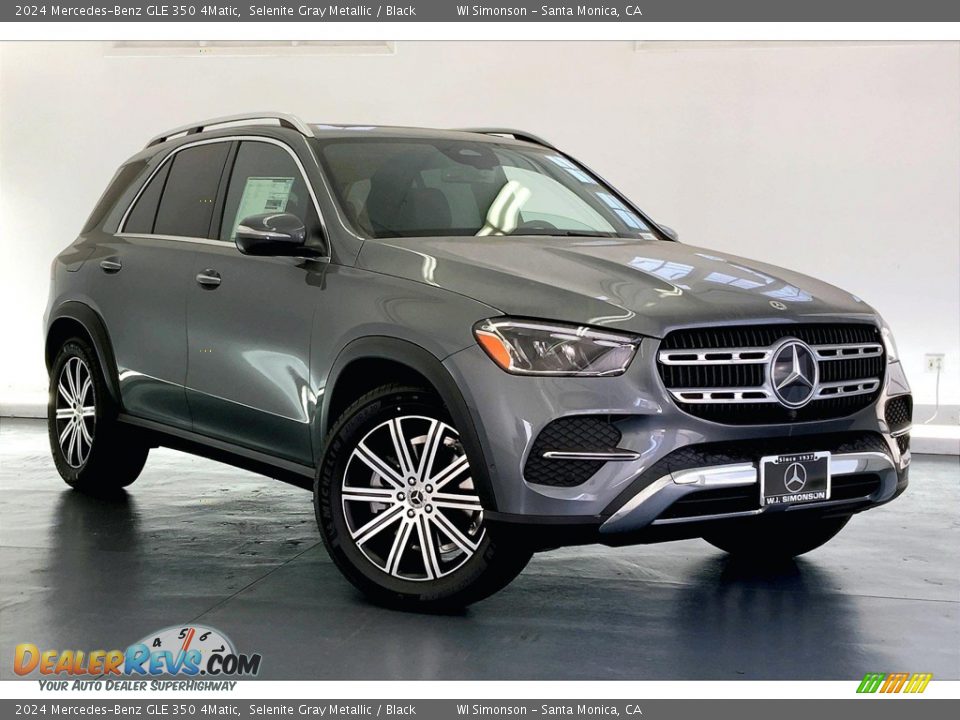 2024 Mercedes-Benz GLE 350 4Matic Selenite Gray Metallic / Black Photo #12