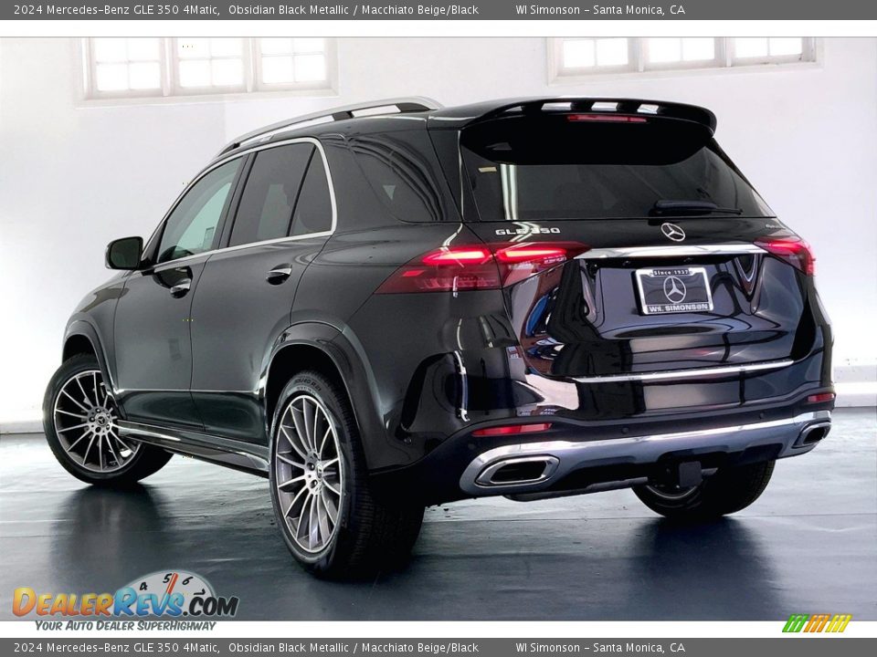 2024 Mercedes-Benz GLE 350 4Matic Obsidian Black Metallic / Macchiato Beige/Black Photo #2