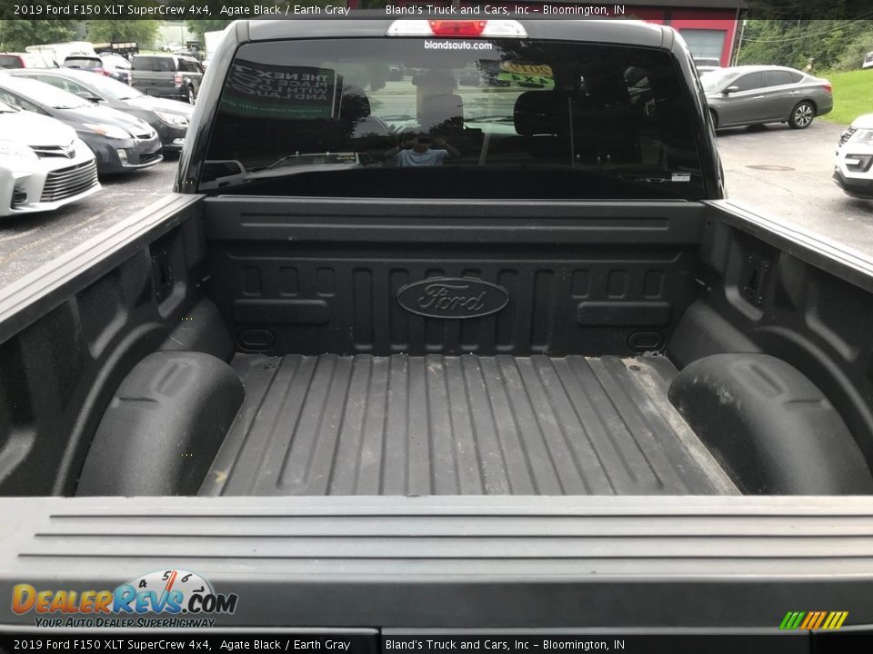 2019 Ford F150 XLT SuperCrew 4x4 Agate Black / Earth Gray Photo #7