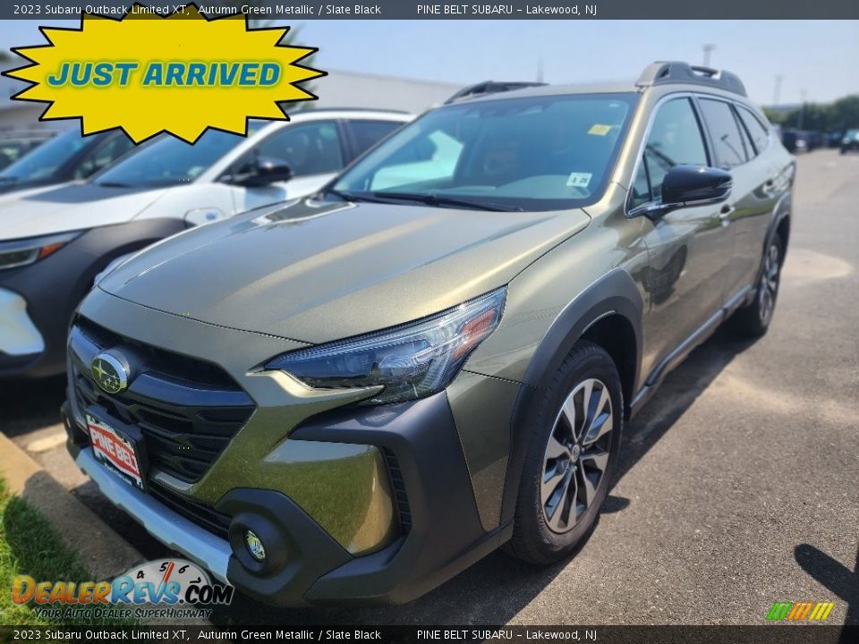 2023 Subaru Outback Limited XT Autumn Green Metallic / Slate Black Photo #1