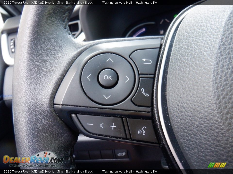 2020 Toyota RAV4 XSE AWD Hybrid Steering Wheel Photo #9