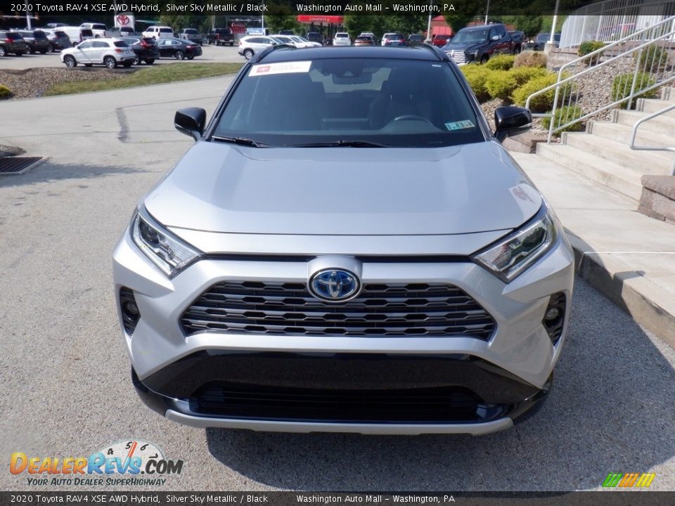 2020 Toyota RAV4 XSE AWD Hybrid Silver Sky Metallic / Black Photo #13