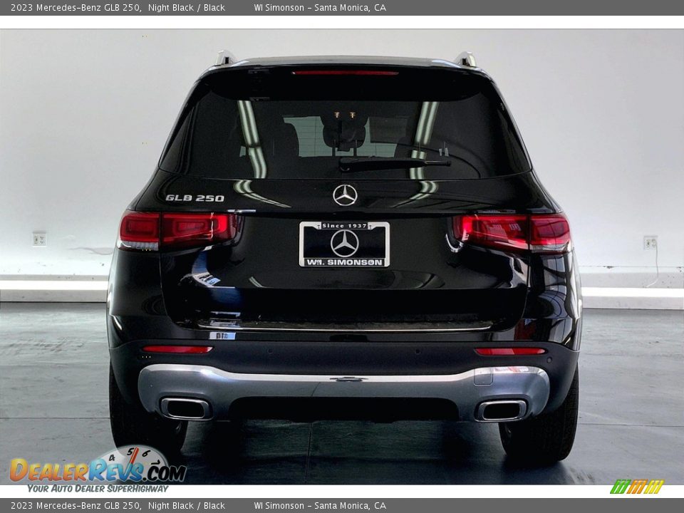 2023 Mercedes-Benz GLB 250 Night Black / Black Photo #3