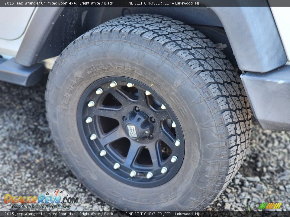 Custom Wheels of 2015 Jeep Wrangler Unlimited Sport 4x4 Photo #6
