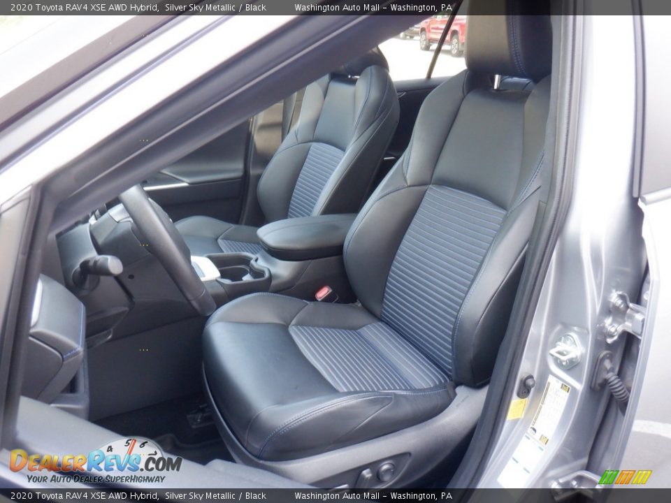 Front Seat of 2020 Toyota RAV4 XSE AWD Hybrid Photo #24
