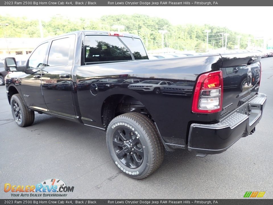 2023 Ram 2500 Big Horn Crew Cab 4x4 Black / Black Photo #3