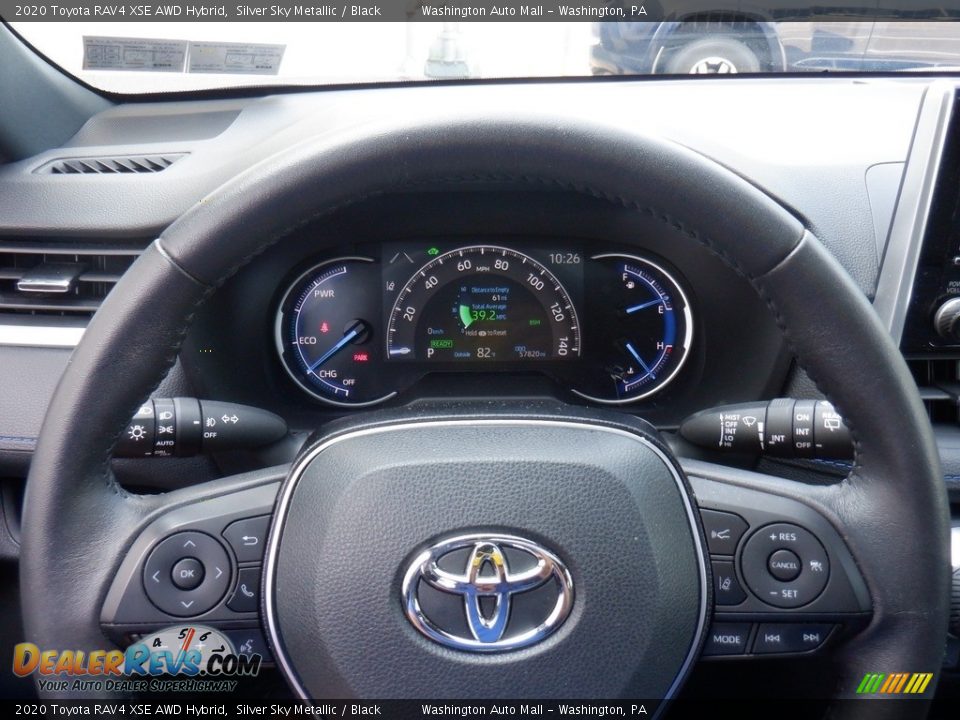 2020 Toyota RAV4 XSE AWD Hybrid Steering Wheel Photo #29