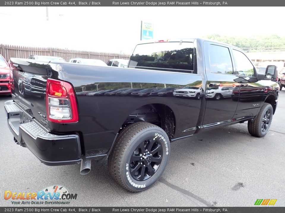 2023 Ram 2500 Big Horn Crew Cab 4x4 Black / Black Photo #6