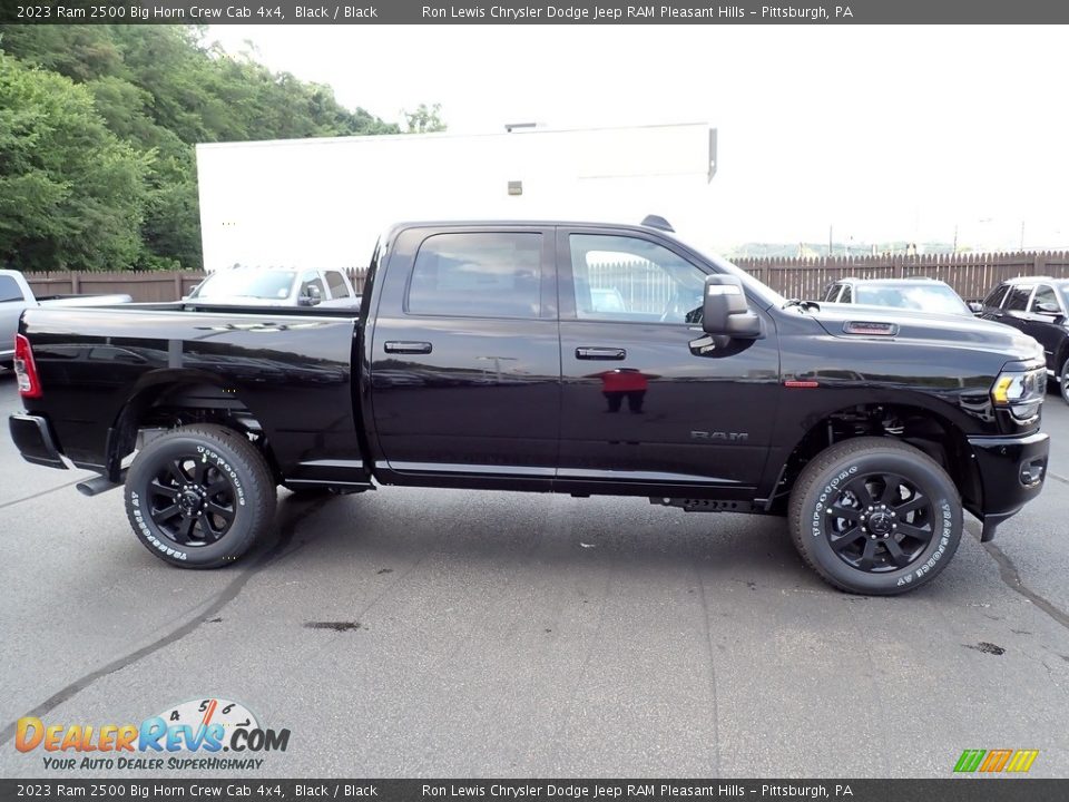 2023 Ram 2500 Big Horn Crew Cab 4x4 Black / Black Photo #7