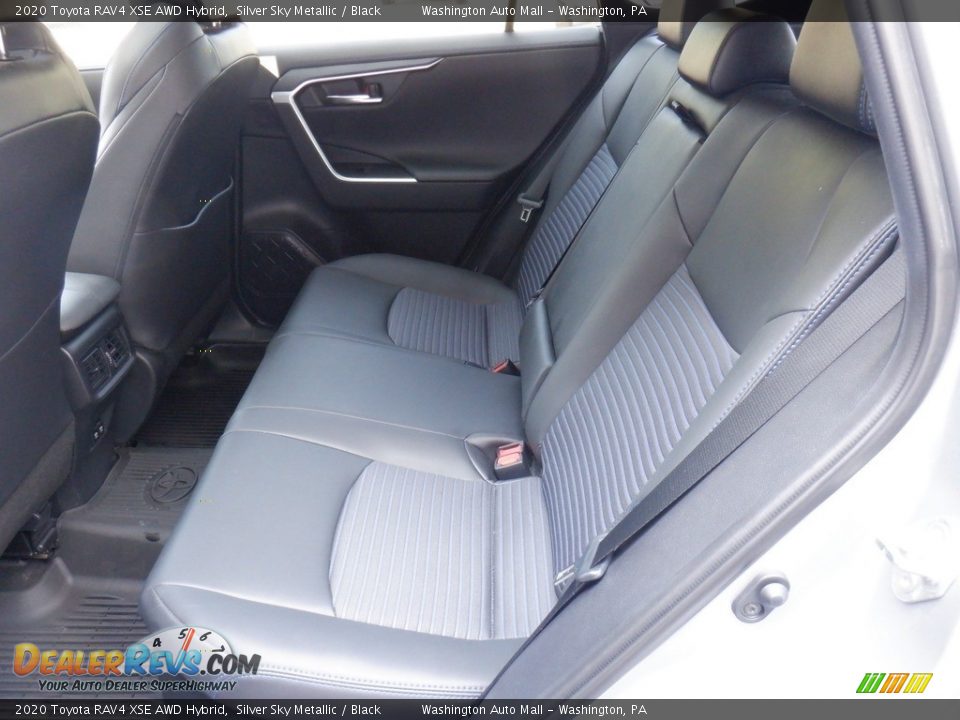 Rear Seat of 2020 Toyota RAV4 XSE AWD Hybrid Photo #32