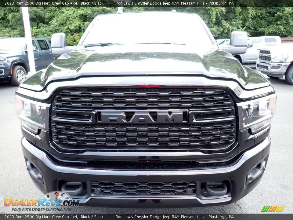 2023 Ram 2500 Big Horn Crew Cab 4x4 Black / Black Photo #9