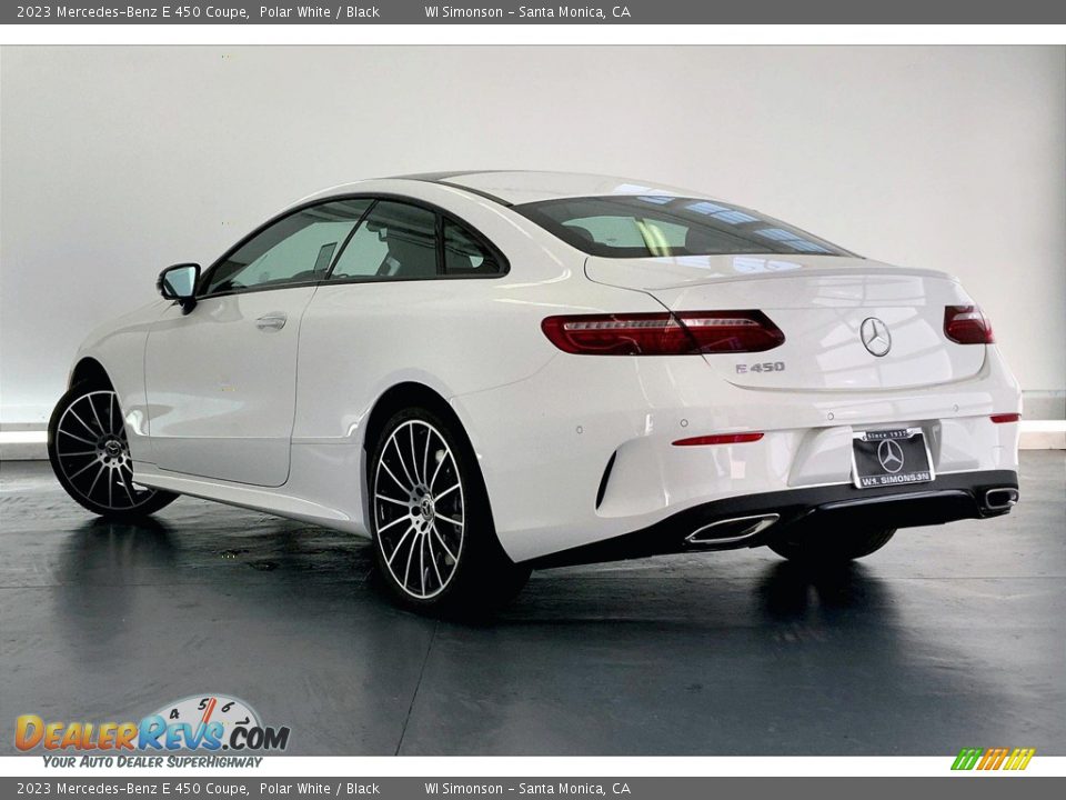 2023 Mercedes-Benz E 450 Coupe Polar White / Black Photo #2