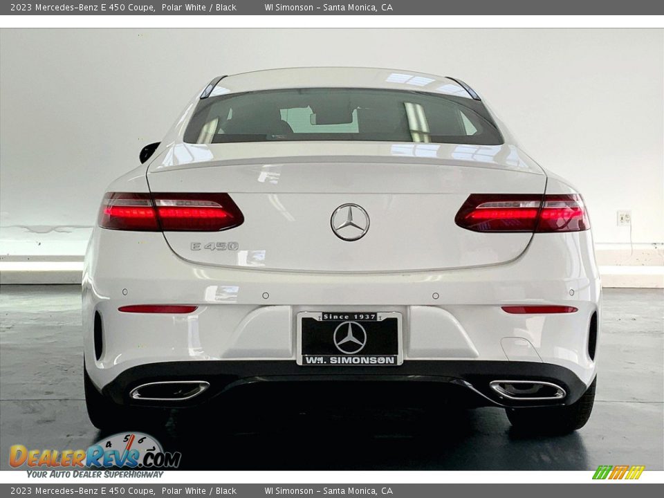 2023 Mercedes-Benz E 450 Coupe Polar White / Black Photo #3