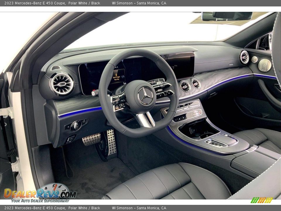 Front Seat of 2023 Mercedes-Benz E 450 Coupe Photo #4