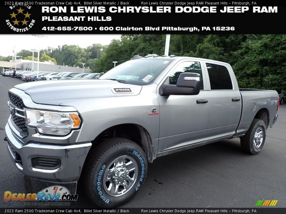 2023 Ram 2500 Tradesman Crew Cab 4x4 Billet Silver Metallic / Black Photo #1