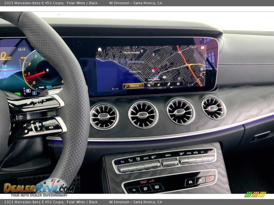 Controls of 2023 Mercedes-Benz E 450 Coupe Photo #7
