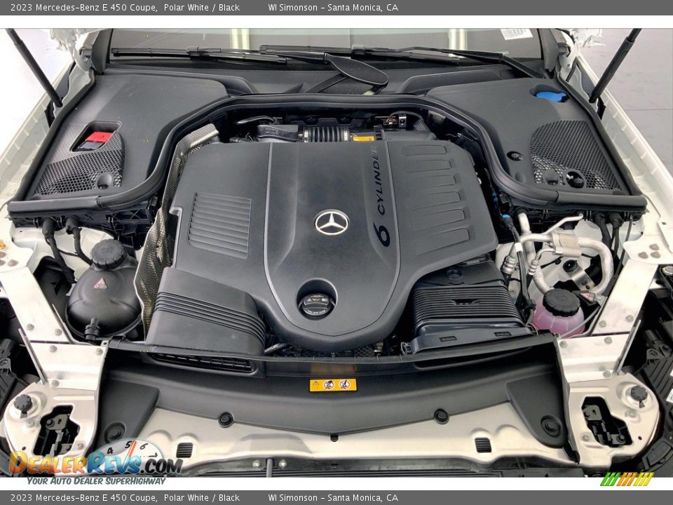 2023 Mercedes-Benz E 450 Coupe 3.0 Liter Turbocharged DOHC 24-Valve VVT Inline 6 Cylinder w/EQ Boost Engine Photo #9