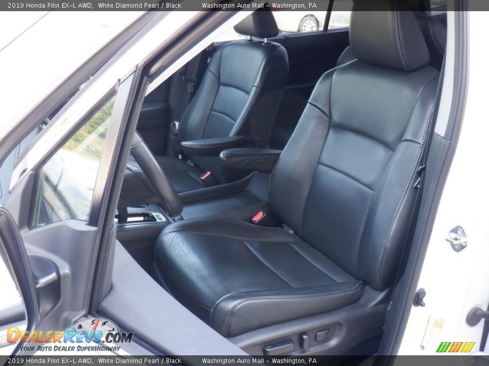 Black Interior - 2019 Honda Pilot EX-L AWD Photo #17