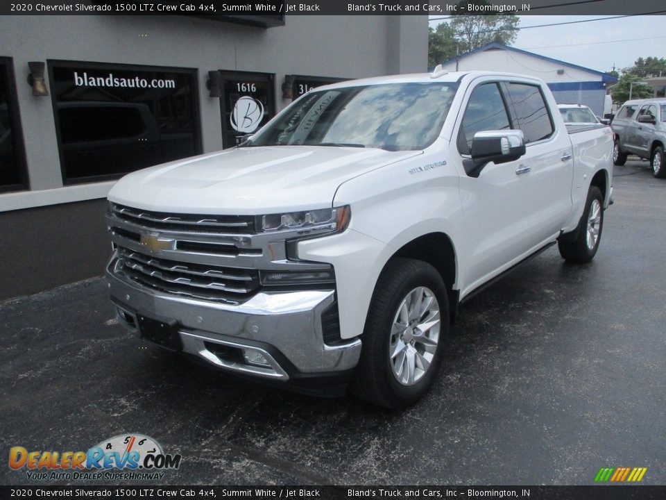 2020 Chevrolet Silverado 1500 LTZ Crew Cab 4x4 Summit White / Jet Black Photo #2