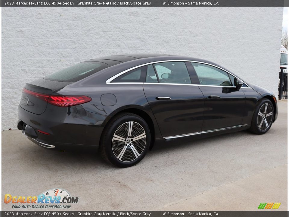 2023 Mercedes-Benz EQS 450+ Sedan Graphite Gray Metallic / Black/Space Gray Photo #5