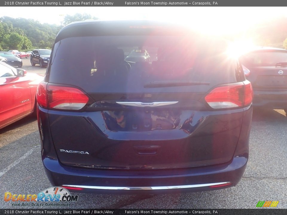 2018 Chrysler Pacifica Touring L Jazz Blue Pearl / Black/Alloy Photo #2