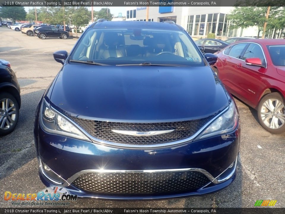 2018 Chrysler Pacifica Touring L Jazz Blue Pearl / Black/Alloy Photo #5