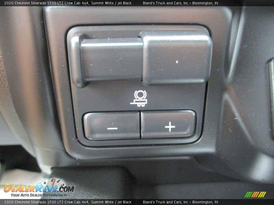 2020 Chevrolet Silverado 1500 LTZ Crew Cab 4x4 Summit White / Jet Black Photo #21