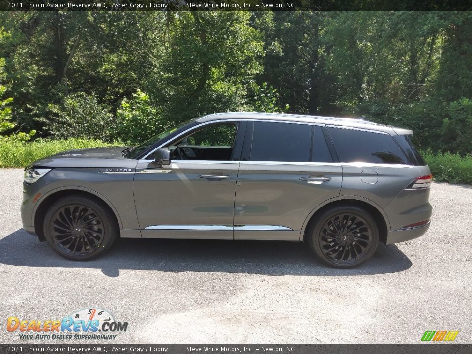 2021 Lincoln Aviator Reserve AWD Asher Gray / Ebony Photo #1