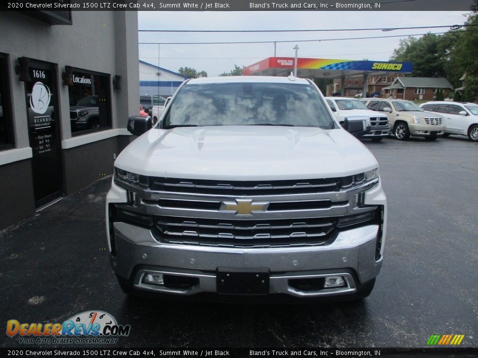 2020 Chevrolet Silverado 1500 LTZ Crew Cab 4x4 Summit White / Jet Black Photo #26