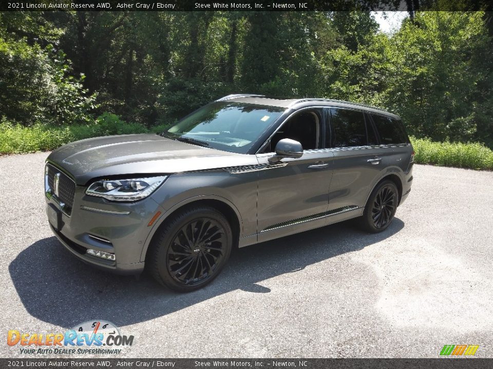 2021 Lincoln Aviator Reserve AWD Asher Gray / Ebony Photo #2