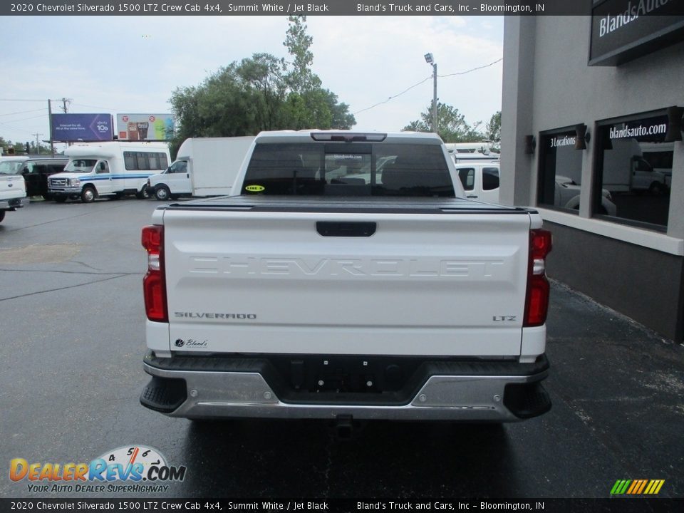 2020 Chevrolet Silverado 1500 LTZ Crew Cab 4x4 Summit White / Jet Black Photo #27