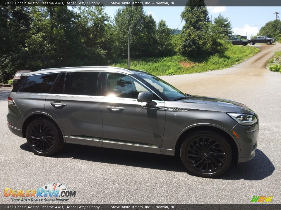 2021 Lincoln Aviator Reserve AWD Asher Gray / Ebony Photo #4