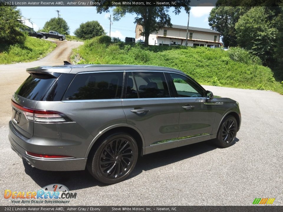 2021 Lincoln Aviator Reserve AWD Asher Gray / Ebony Photo #5