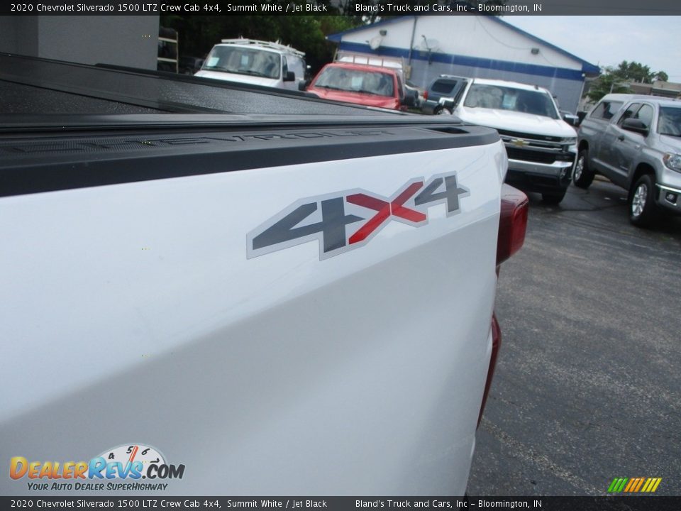 2020 Chevrolet Silverado 1500 LTZ Crew Cab 4x4 Summit White / Jet Black Photo #30