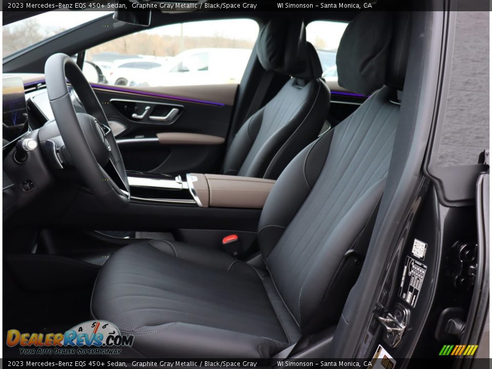 Front Seat of 2023 Mercedes-Benz EQS 450+ Sedan Photo #26