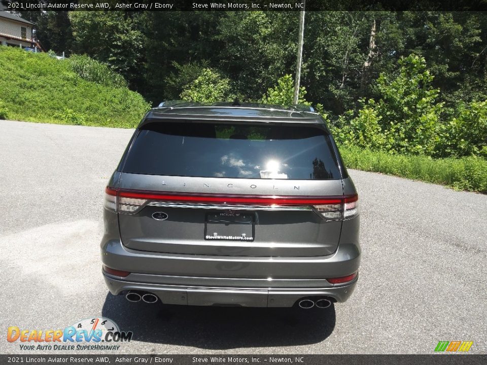 2021 Lincoln Aviator Reserve AWD Asher Gray / Ebony Photo #6