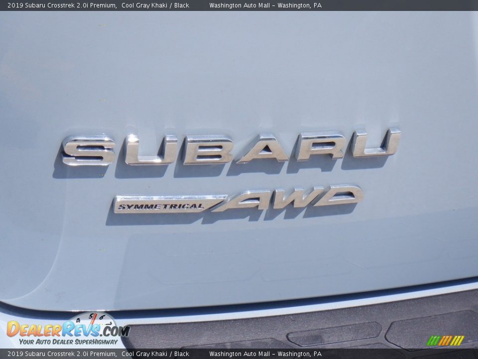 2019 Subaru Crosstrek 2.0i Premium Cool Gray Khaki / Black Photo #7
