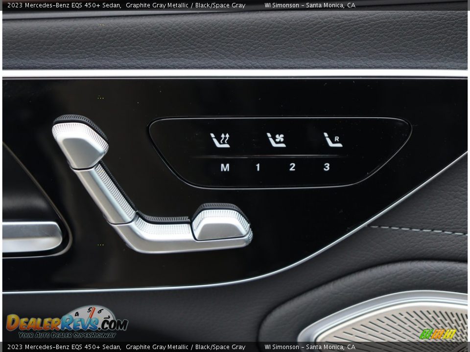 Controls of 2023 Mercedes-Benz EQS 450+ Sedan Photo #28