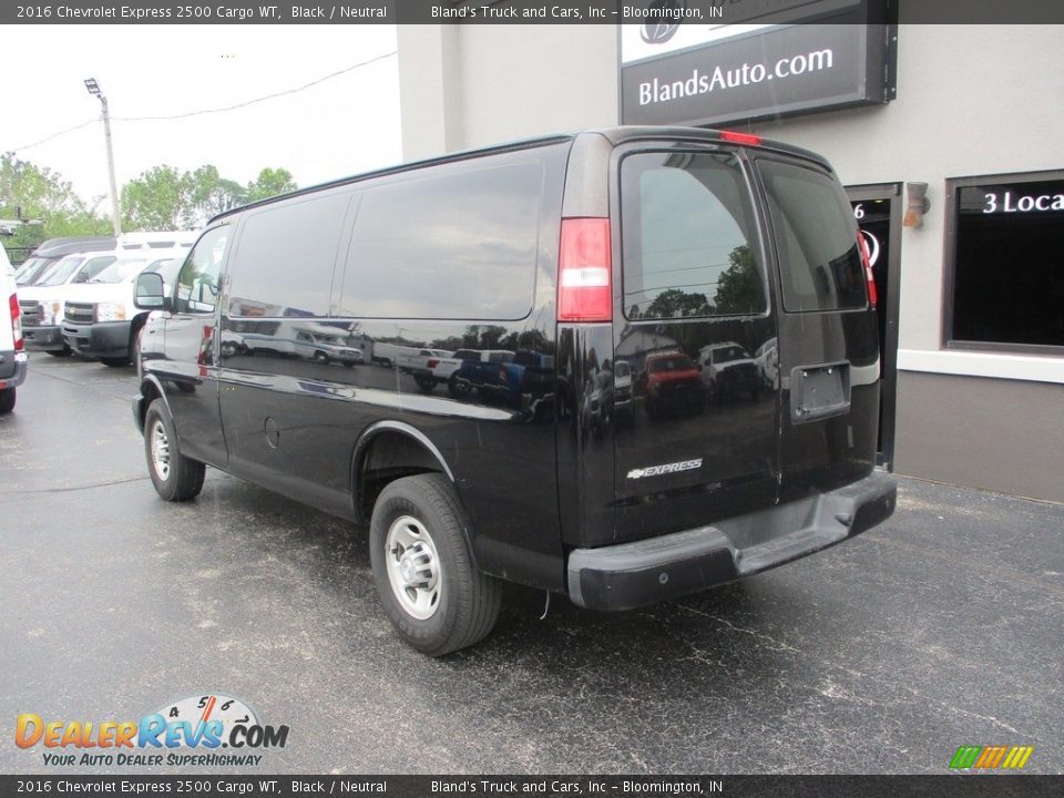 2016 Chevrolet Express 2500 Cargo WT Black / Neutral Photo #3