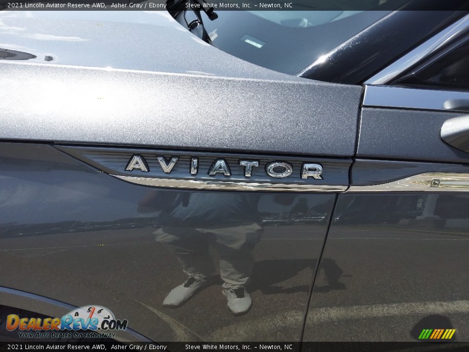 2021 Lincoln Aviator Reserve AWD Asher Gray / Ebony Photo #27