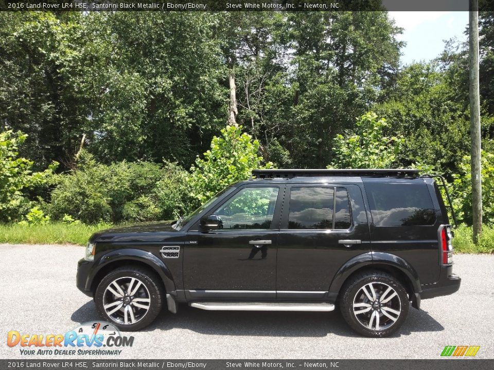 2016 Land Rover LR4 HSE Santorini Black Metallic / Ebony/Ebony Photo #1