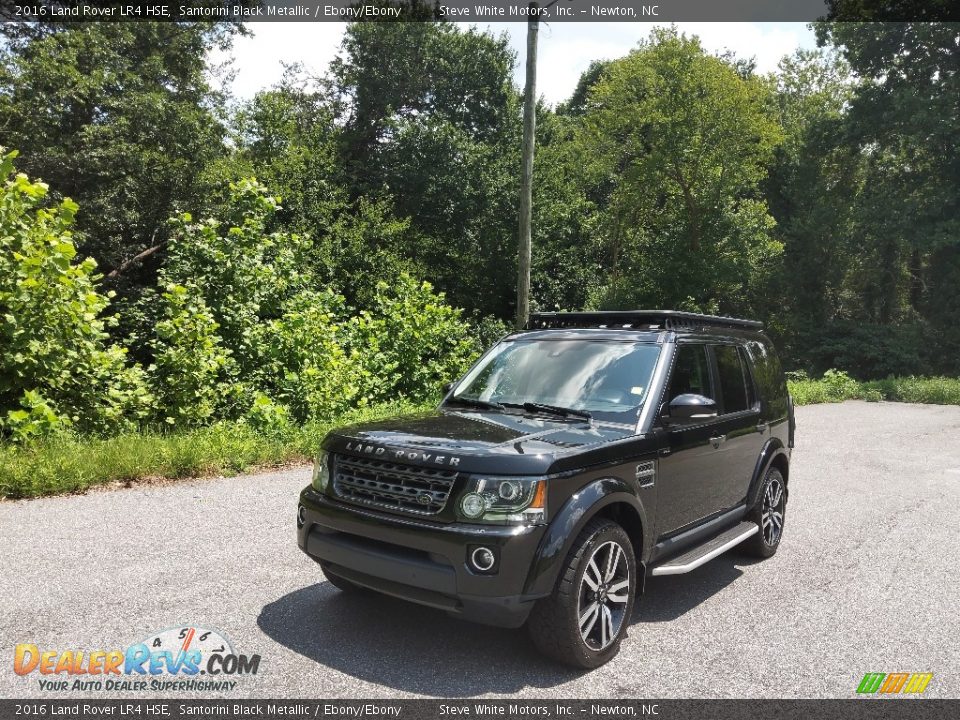 2016 Land Rover LR4 HSE Santorini Black Metallic / Ebony/Ebony Photo #2