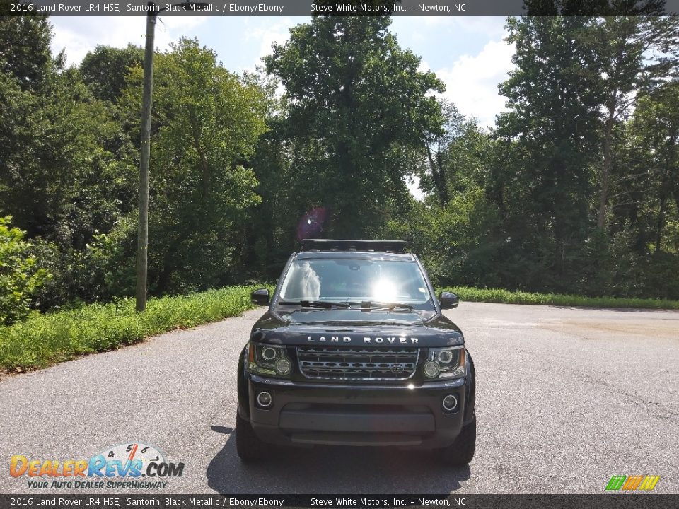 2016 Land Rover LR4 HSE Santorini Black Metallic / Ebony/Ebony Photo #3