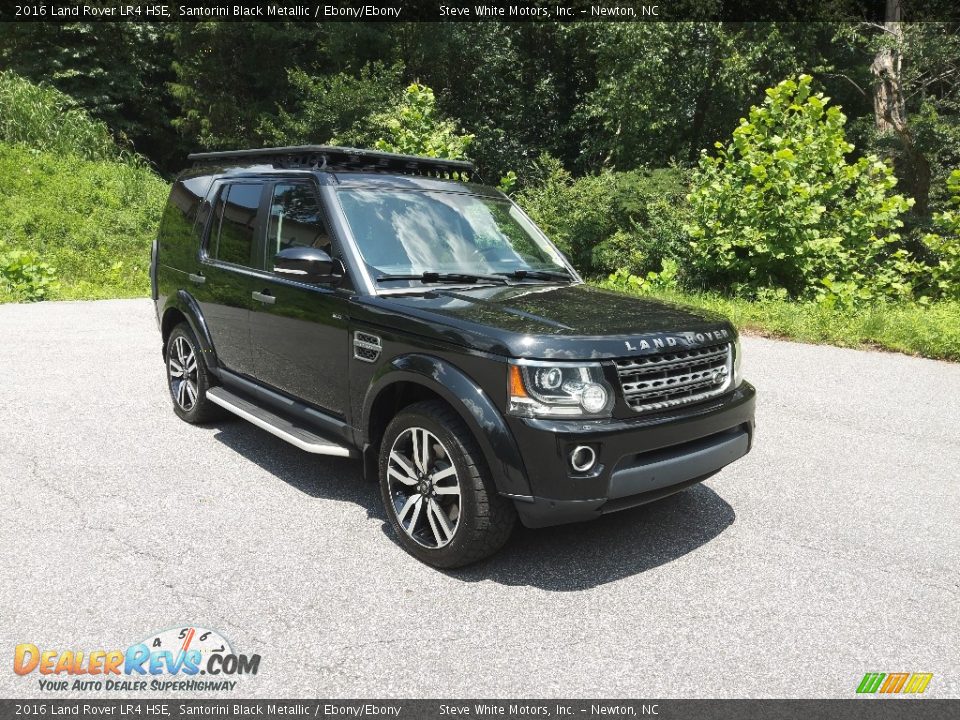 2016 Land Rover LR4 HSE Santorini Black Metallic / Ebony/Ebony Photo #4