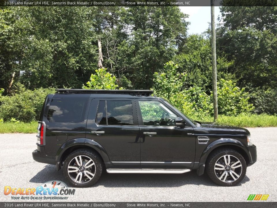 2016 Land Rover LR4 HSE Santorini Black Metallic / Ebony/Ebony Photo #5