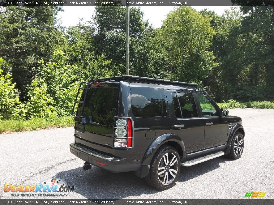 2016 Land Rover LR4 HSE Santorini Black Metallic / Ebony/Ebony Photo #6