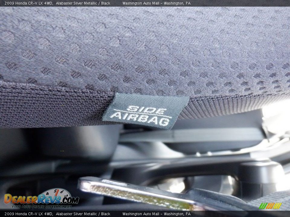 2009 Honda CR-V LX 4WD Alabaster Silver Metallic / Black Photo #15